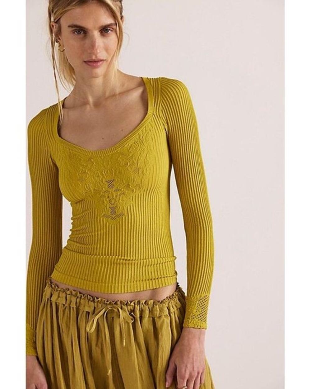 NWT New dynamic duo long sleeve free people